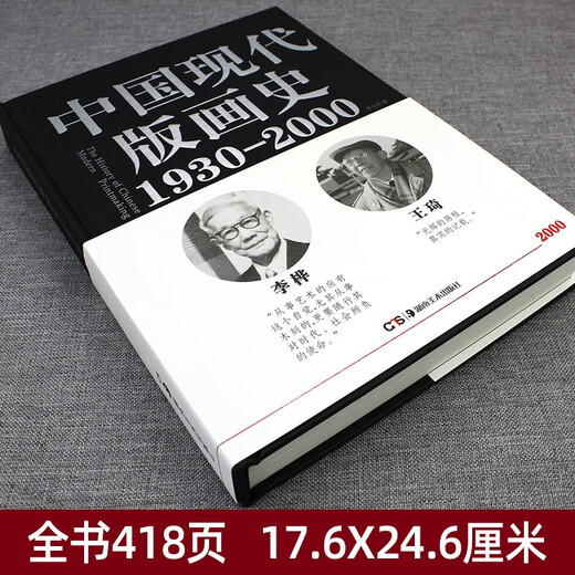 History of Modern Chinese Printmaking (1930 2000) Li Yunjing Epitome of the Seventy-Year Development of China's Emerging Printmaking Hunan Fine Arts Publishing House
