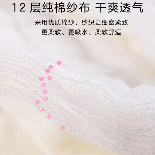 9I9婴儿尿布纯棉介子布透气可水洗10条装宝宝尿片新生儿童尿戒子 全棉尿布 6条装