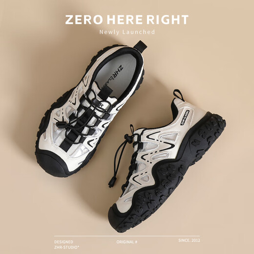 Zhr Wanderschuhe für Frauen lässig Outdoor Sports Lightweight Creek Tracing -Schuhe für Frauen vielseitiges Spleißen Frauenschuhe G683 mi schwarz 38