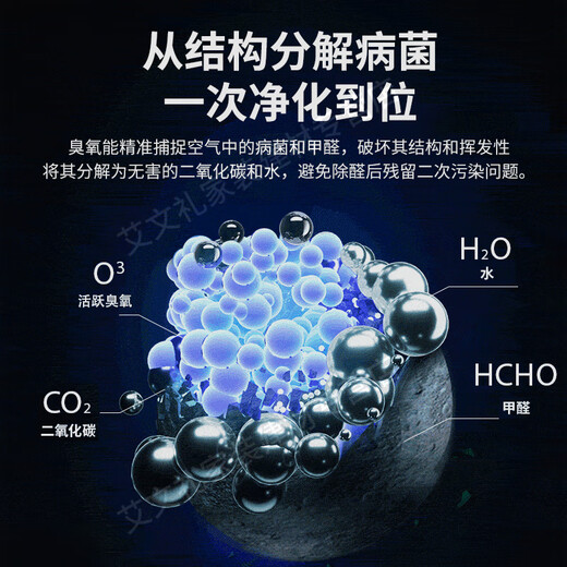 EVANLEY German ozone generator sterilizer household air purifier industrial food factory car sterilization and formaldehyde removal 10g/h (80 square meters)