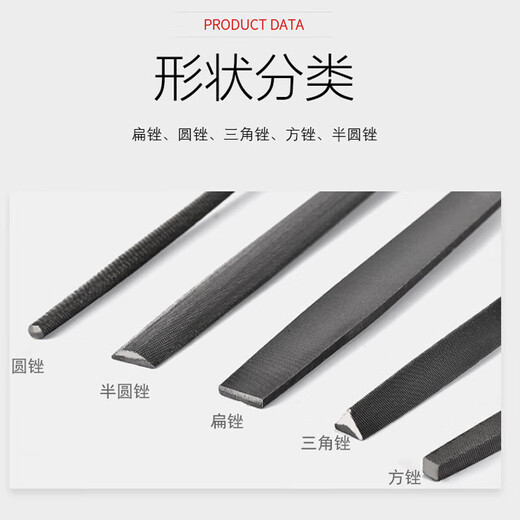 Files Fitter steel file Woodworking rub Metal grinding set Flat file Semi-circle file Triangular file manufacturer wholesale 6-inch triangular file - 1 piece (opp bag) No Specifications