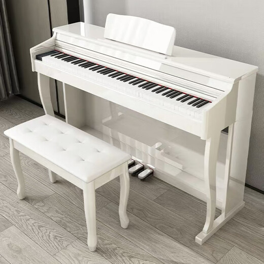 Paidera Piano S70 Professional 88-key Heavy Hammer Paidera Electronic Piano Y65 Beginners Performance Teaching S70 High Box Performance Level - Push and Pull Lid - Black Official Standard (Piano Bench Gift Pack)