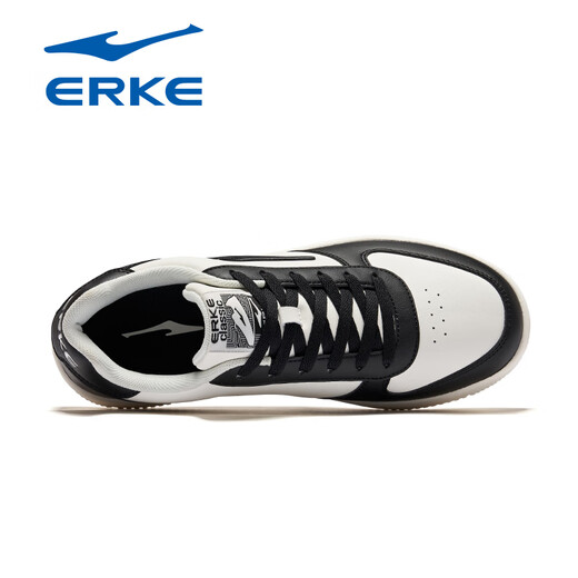 
Hongxing Erke men's shoes summer versatile lightweight sports shoes versatile non-slip white low-top air force number one small white shoes microcrystal white/black 1477 41