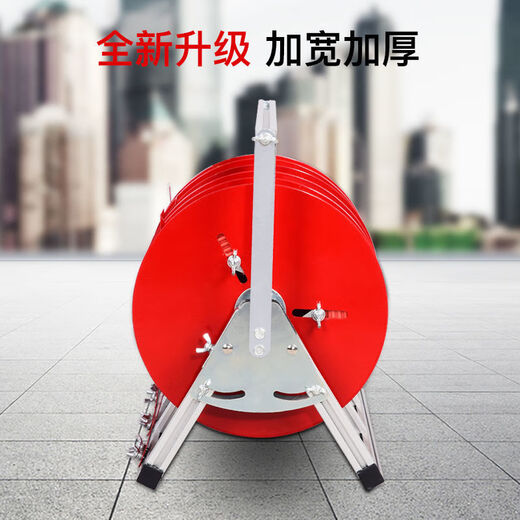 New wire pay-off rack pay-off device foldable pay-off artifact BV line three-wire multi-wire home improvement line electrician tools thickened galvanized pipe 3-link (6 square meters and below)