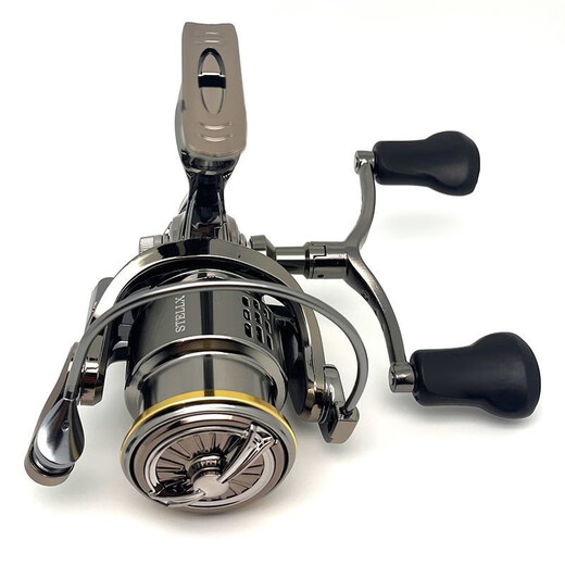 SHIMANO Stella Spinning Wheel Long-range Casting Domestic Golf Oblique Mouth No Gap Long-range Casting Luya Wheel Sea Fishing Black 2500s Double Rocker + Balance Rod