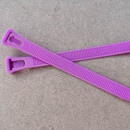 Chaoming (CHAOMING) Tuojin mark ring chicken logo plastic chicken foot ring with various numbers duck custom-made farm button label sign without words purple 50 pcs