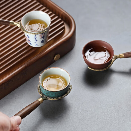 Shangyanfang Tea Ceremony Six Gentlemen tea set accessories collection tea table tea making tools set tea knife tea clip brush tea table decorations