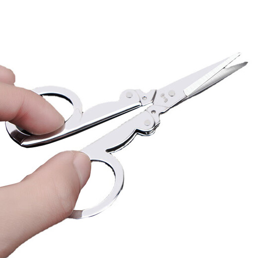 Zhang Xiaoquan Scissors Folding Travel Scissors Convenient Scissors Folding Scissors Fishing Scissors Nail Keychain Scissors 555 Large Reinforced Steel S