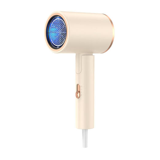High-speed hair dryer, foldable dormitory hair dryer, home silent negative ion high-power non-harming hair constant temperature hair care barber shop hair dryer space gray 2000W powerful quick-drying + blue light negative ions