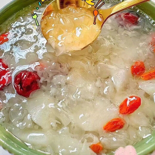 正宗燕窝红枣枸杞银耳羹冲泡即食免煮营养代早餐无蔗糖燕窝银耳羹 [燕窝枸杞红枣银耳羹]冲泡60秒 0添加剂+无增稠剂[6袋/整箱]