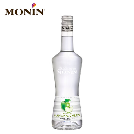 莫林酸苹果风味利口酒 700ml瓶装洋酒力娇酒调制配制莫吉托 酒精量20% 酸苹果风味