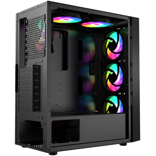 MSI Core i5 12490F/13400F/RTX5050/5060Ti/ARC B580 desktop assembly machine game e-sports design computer host DIY complete machine configuration seven i5 13400F box + RTX5060