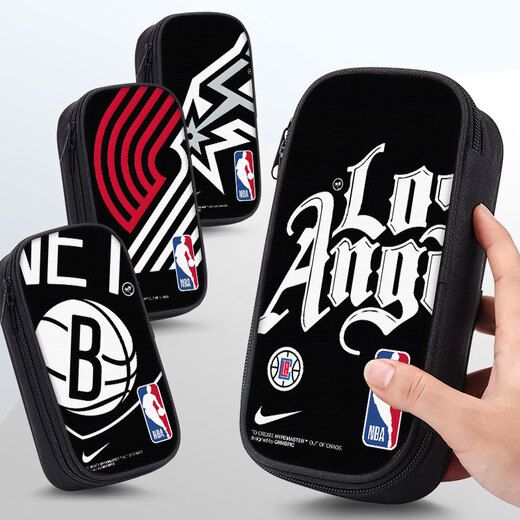 Bolsa de baloncesto de la NBA Bag de la escuela primaria Estudiante de la escuela primaria Lápices de secundaria Estuche de lápices de estudiantes de secundaria