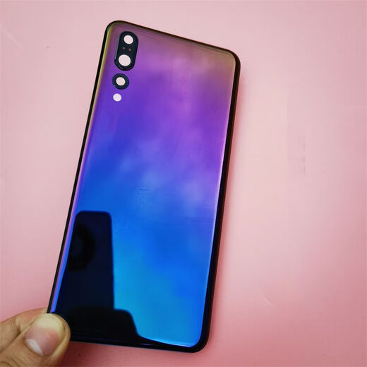 适用于华为P20原装后盖玻璃P20Pro手机原厂电池后盖后壳外壳后屏 P20Pro极光 单后盖+工具包