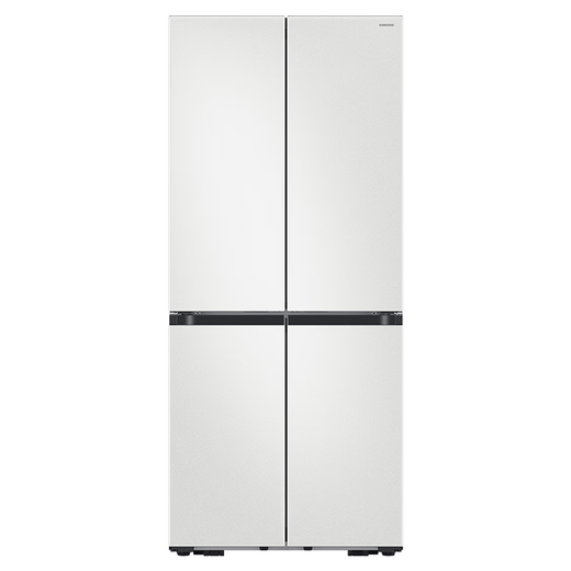 Samsung (SAMSUNG) AI God Refrigerator Venus 501L Four-Open Door Cross Door Three-Circuit Ultra-Thin Zero Inlay Flat Inlay Air-Cooled Frost-Free National Subsidy 20% White RF50DG5021CWSC