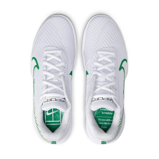 
Nike (NIKE) tennis shoes men's ZoomVapor Nadal Federer professional sneakers wear-resistant non-slip dr6191-101 white men's 25 39 CM