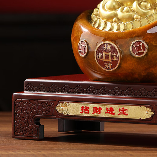 Ming Dynasty Copper Smith Cobre Money Para traer adornos de riqueza de apertura de los regalos de la oficina de la oficina de la oficina Decoración de la sala de estar Aventan los regalos de promoción
