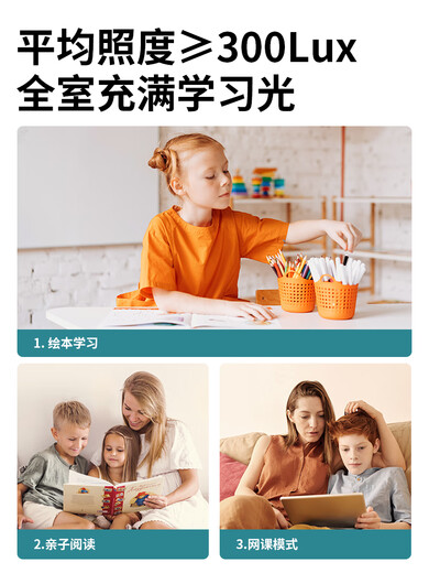 帝师照明2025年新款全光谱卧室吸顶灯圆护眼灯书房儿童房间智能灯具 1W 全光谱护眼RA9715