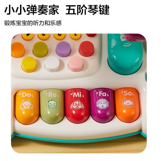 Dimanqi Children's Toys 1-2 years old Early Education Simulation Telephone Landline Toddler Baby Multifunctional Music Girl Birthday Gift