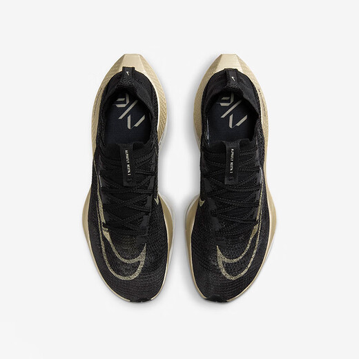 耐克（NIKE）Air Zoom Alphafly Next 2男子马拉松缓震跑步鞋 CI9925 黑金DN3555-001 44.5