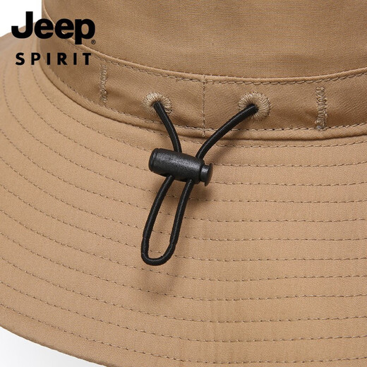 Jeep (JEEP) hat men's big brim fashionable versatile fisherman hat men and women universal fishing hat outdoor mountaineering A0389
