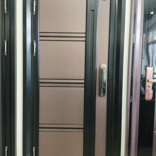 Qinkai customized 304 stainless steel Korean door entry door anti-theft door explosion-proof door four-door sub-door Customized 304 stainless steel Korean door entry door anti-theft door