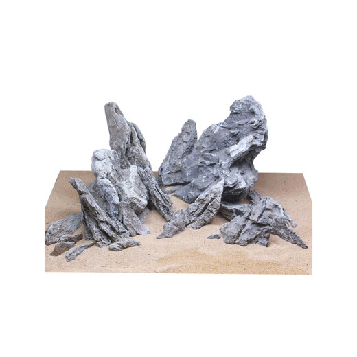 
OIMG Qinglong Stone Landscape Full Set Meal Skeleton Finished Fish Tank Natural Large Rock Raw Grass Garland Stone Water Grass Set 0.9-1m Jar Qinglong Stone Set-15664 Posted