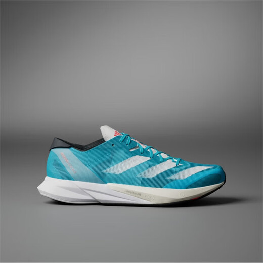 Adidas (adidas) Laufschuhe ADIZERO ADIOS 8 Mesh atmungsaktive, leicht dämpfende und bequeme Herren-Freizeitsportschuhe HP9721/Cyanblau 42 Standard/US8,5