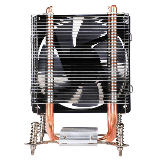 Радиатор процессора BUBALUS T22 (2 тепловые трубки/мультиплатформенность Intel/поддержка матового вентилятора 1700/9 см/замок для легкой установки/воздушное охлаждение корпуса компьютера)