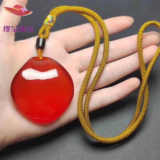 Miao Ying natural herring stone pendant black herring stone throat bone piece stone pendant bracelet raw material pendant fish stone 2-3 grams finished necklace