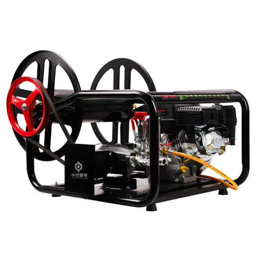 Zhonghan gasoline sprayer, high-pressure agricultural new diesel spray pesticide pump, fully automatic tube coiling tube, new sprayer artifact, diesel clutch 26 pump bare metal + 300 meters of grass float