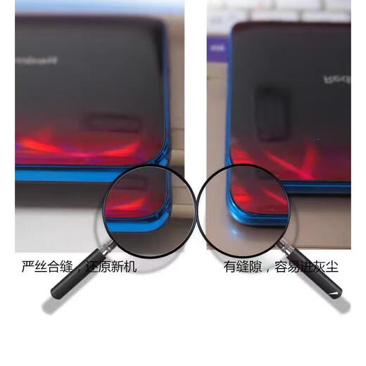 Z适用红米K20pro后盖原装玻璃redmiK20手机后盖替换电池后屏尊享版 k20/k20pro后盖碳纤黑散热