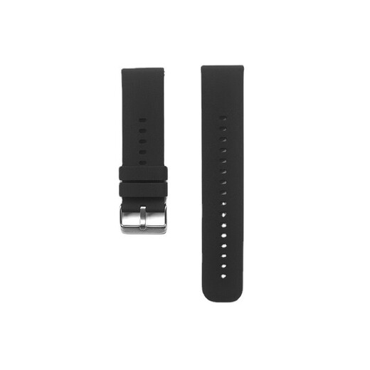 LIHG适用于迪士尼20mm软硅胶表带配件MK-15236表带MK-15254防水耐磨2cm表带 黑色表带(20mm)