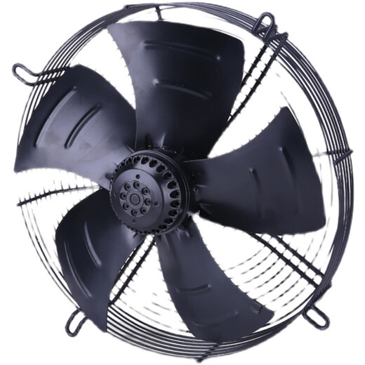 Ventilador de aire de flujo axial de la cubierta del rotor del rotor del rotor del rotor del rotor exterior del ventilador de enfriamiento de 6 nivel