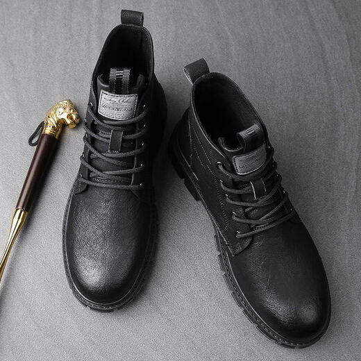 Martin Boots Мужские осени и зима новые модные мужские ботинки в британском стиле.