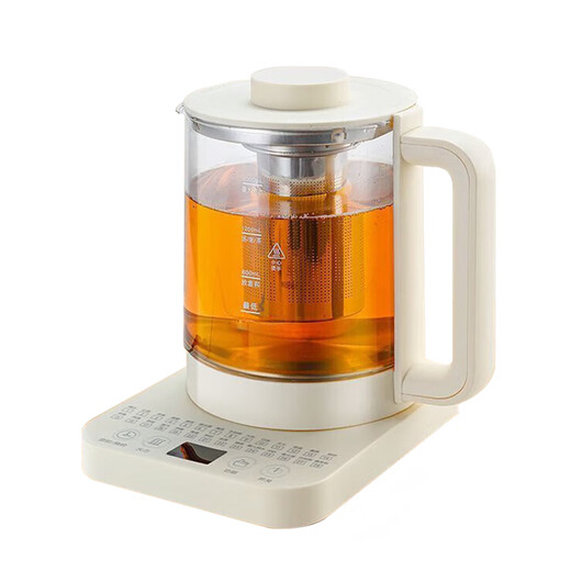 SUBOAER Subo health pot multifunctional 2025 new all-glass electric kettle home office small scented tea thermostatic kettle thermal insulation integrated Mid-Autumn Festival and National Day gift 2L single pot + filter