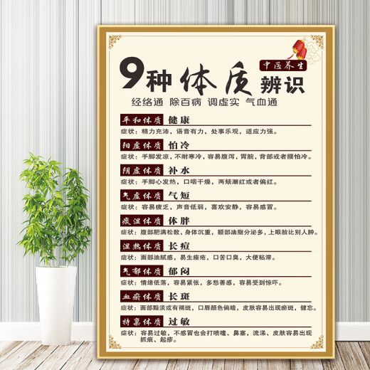 Clceys Krankheit Schritte Stufen Poster Bild Chinesisches Medizin Gesundheitszentrum Dekoration Malerei Gesundheitsversorgung neun Arten von Wandaufklebern Moxibustion 3 PP Kleber 90*12048 Zoll