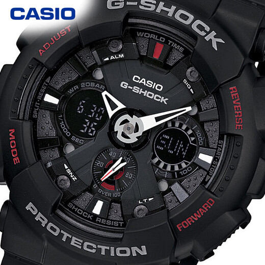 CASIO watch men's G-SHOCK sports electronic Japanese and Korean watch gift box model New Year gift for boyfriend GA-120-1A