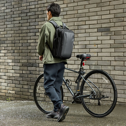 SANWA SUPPLY suspended weight-reducing backpack men's AGS patented business computer bag large capacity water-repellent travel bag 16 inches