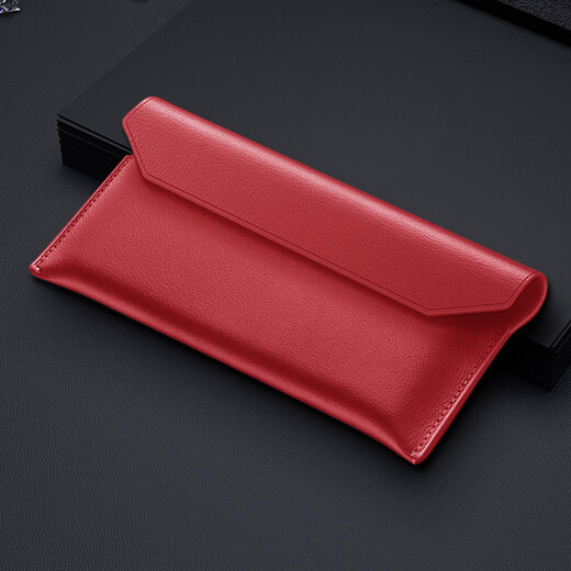 Hengyixin [Umschlag Lederhülle] Huawei Materialxt Außergewöhnlicher Master Mobile Hülle Echtes Leder Voller Anti-Fall New Wallet XT XT XT Protector Case Light Luxury Fashion High-End Business [Black] Echtes Ledergehäuse Huawei Mate Xt Außergewöhnlicher Master