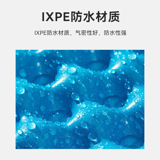 Pelliot outdoor cushion picnic moisture-proof cushion egg nest folding floor mat camping tent thickened lunch break fart cushion 16102811 blue