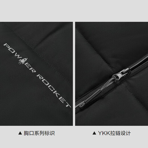 HLA Heilan House cotton coat men's winter light business aerospace series jacket men's winter