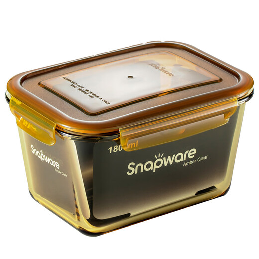 Corning tableware 1800ml large capacity glass lunch box heat-resistant glass crisper lunch box sealed box storage tank 1800ml crisper box