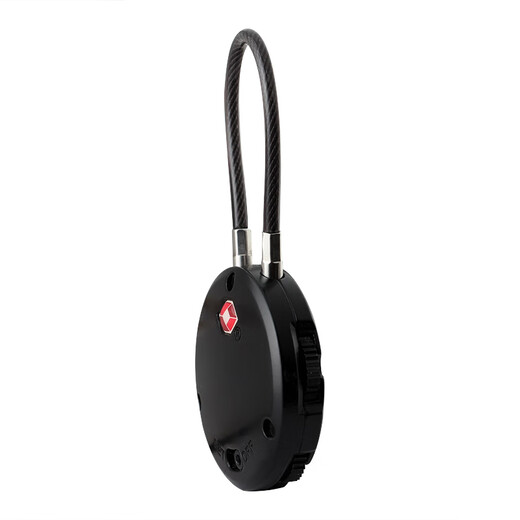 Auburn TSA Customs Lock Password Bloqueo Cable de acero Cabe Cabe Gabinete Bloqueo Bolsa de viaje Bloqueo TSA007