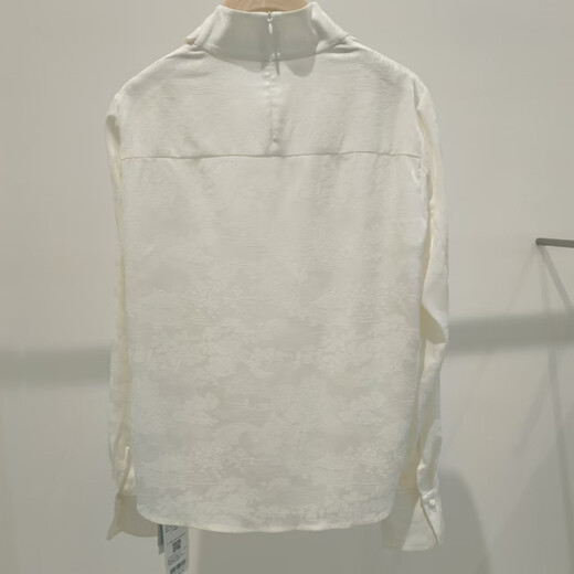 Qiushui Yiren woven top 14409BF054301 off-white XL