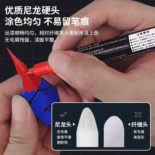 Stella Gundam figure electroplated marker pen repair model color reflective touch-up paint pen electroplated silver gold copper pen painted with metallic color double-headed marker pen 12 pieces complete set