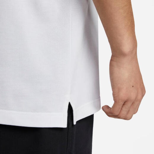 耐克（NIKE）Club 男子商务翻领短袖T恤休闲简约针织上衣百搭透气运动POLO衫 FN3895-100 XXL