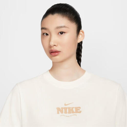 耐克（NIKE）SPORTSWEAR ESSENTIAL 女子T恤 HF6180-133 L