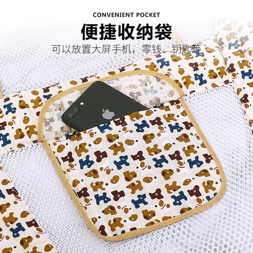 The magic tool for holding babies is liberated with hands, belt, newborn baby, front-held baby, simple baby, carry the baby horizontally, small polka dot double net (fore and back + anti-sliding legs)