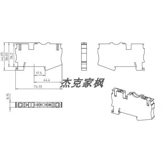 菲尼克斯保险丝接线端子 PT 6-FSI/C-LED 24 - 3212172 12172